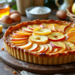 découvrez notre recette facile de la tarte à la normande, préparée avec des ingrédients traditionnels pour un dessert authentique et savoureux.