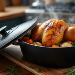 découvrez le guide précis et rapide pour cuire une pintade de 1,5 kg en cocotte, avec des conseils pour un temps de cuisson optimal et une viande tendre et savoureuse.