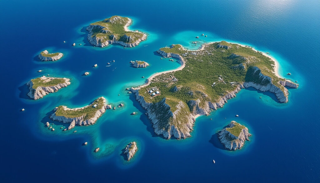 explorez la carte des cyclades 2025 et repérez les principales îles, leurs liaisons et leurs sites incontournables grâce à un plan détaillé.