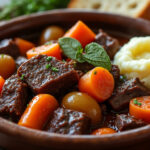 découvrez une recette facile de daube de bœuf traditionnelle, mijotée lentement pour une viande tendre et une sauce savoureuse. idéale à partager !