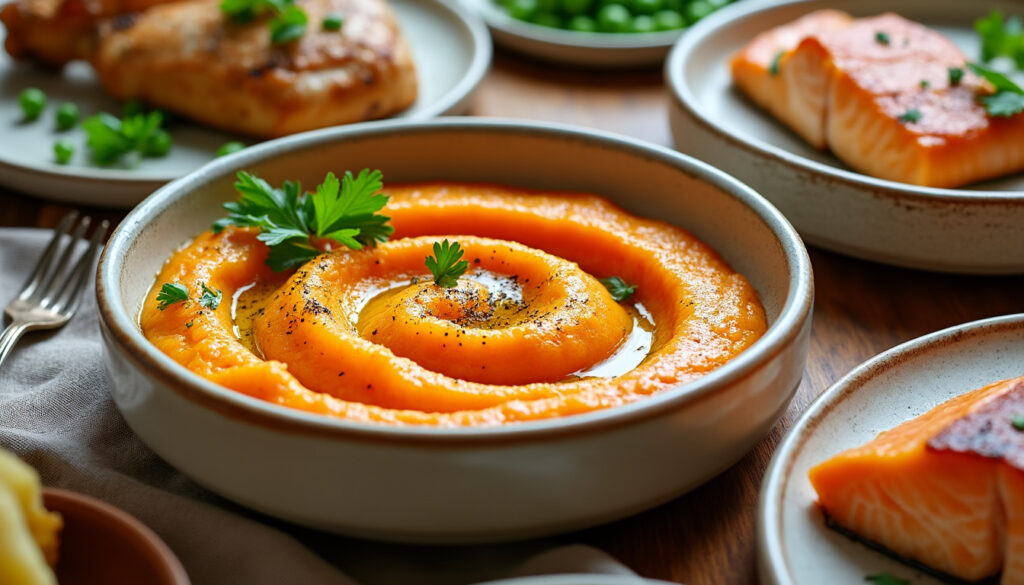 découvrez des accompagnements faciles et savoureux pour sublimer une purée de carottes : viandes, poissons, céréales et idées végétariennes.